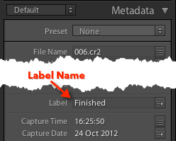 labelsinmetadata